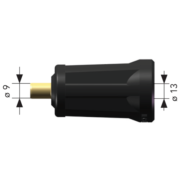 Dinse Schweißkabeladapter Reduzierstück DIX RSS 50/25